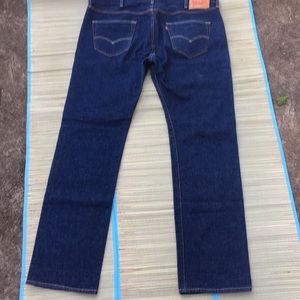 Levi's 501 Button Fly Blue Denim Jeans 38 x 34